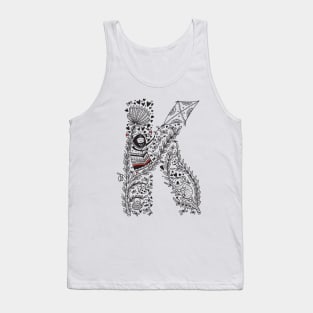 Letter K (Buu&Luu Alphabet) Tank Top